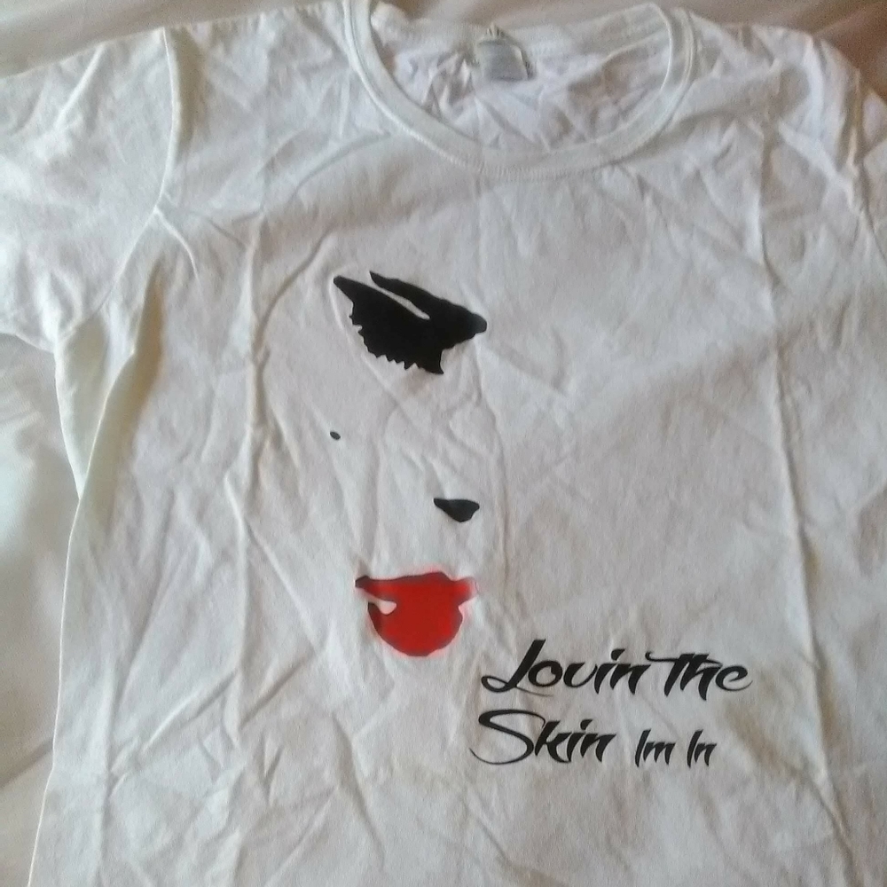 Women's white T-shirt